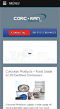 Mobile Screenshot of corcoranproducts.com